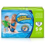 Little Swimmers Huggies Disposable Swimpants, Small, 12 Count